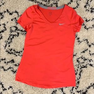 Bright coral Nike T-shirt